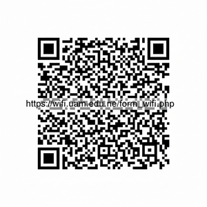 QR Code du Formulaire d'Identification WiFi UAM